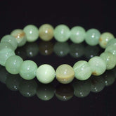 FBT - Jungle Green Natural Jade Unisex Men's Bracelets - FashionByTeresa